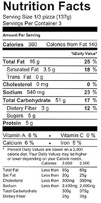 Daiya Margherita Pizza, 16 Ounce -- 8 per case.