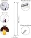Glass Stirring Rod 250 mm - Stirring Rods 9.8 inch - Pack of 20 Stirrers - Glass Stirrer - Stirring rod