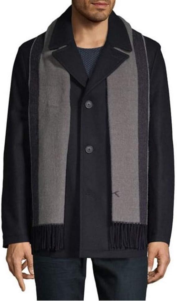 michael kors wool blend officer's coat