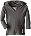 L'ovedbaby Baby Girls Unisex Organic Infant-and-toddler-hoodies, Gray, 6-9 Months US