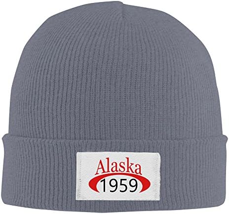 Alaska EST.1959 Asphalt Beanie Skull Cap