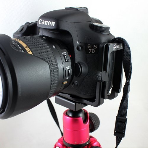 FITTEST F7DL Quick Release L Plate Bracket for Canon 7D Body / Arca RRS