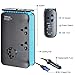 Safergo Ultra-Slim 200W Car Power Inverter DC 12V to AC 110V with 3 Outlets &3.4A Dual USB Ports
