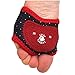 Spinner Skins Neoprene Dance Half Soles and Pouch-Flamenco Rose-L