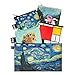 LOQI Museum3 Collection Pouch, Set of 4 Reusable Bags
