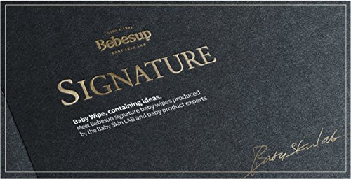 BEBEBSUP Signature Premium Baby Wipes for Sensitive Skins | Flip Top, Embossed Fabric | Unscented | Free of Alcohol, Paraben, Phenoxyethanol, CMIT | Made in Korea (Compact 12 Pack, 360 Count) - Thumbnail 2