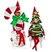Elf on The Shelf Claus Couture Haha Holiday Costumes Novelty, Red/White/Green