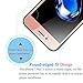 DONWELL [2 Pack Rose Gold] Compatible for iPhone 8 Plus Screen Protector, Full Cover Tempered Glass Screen Protector Designed for iPhone 7/8 Plus 5.5 Inch