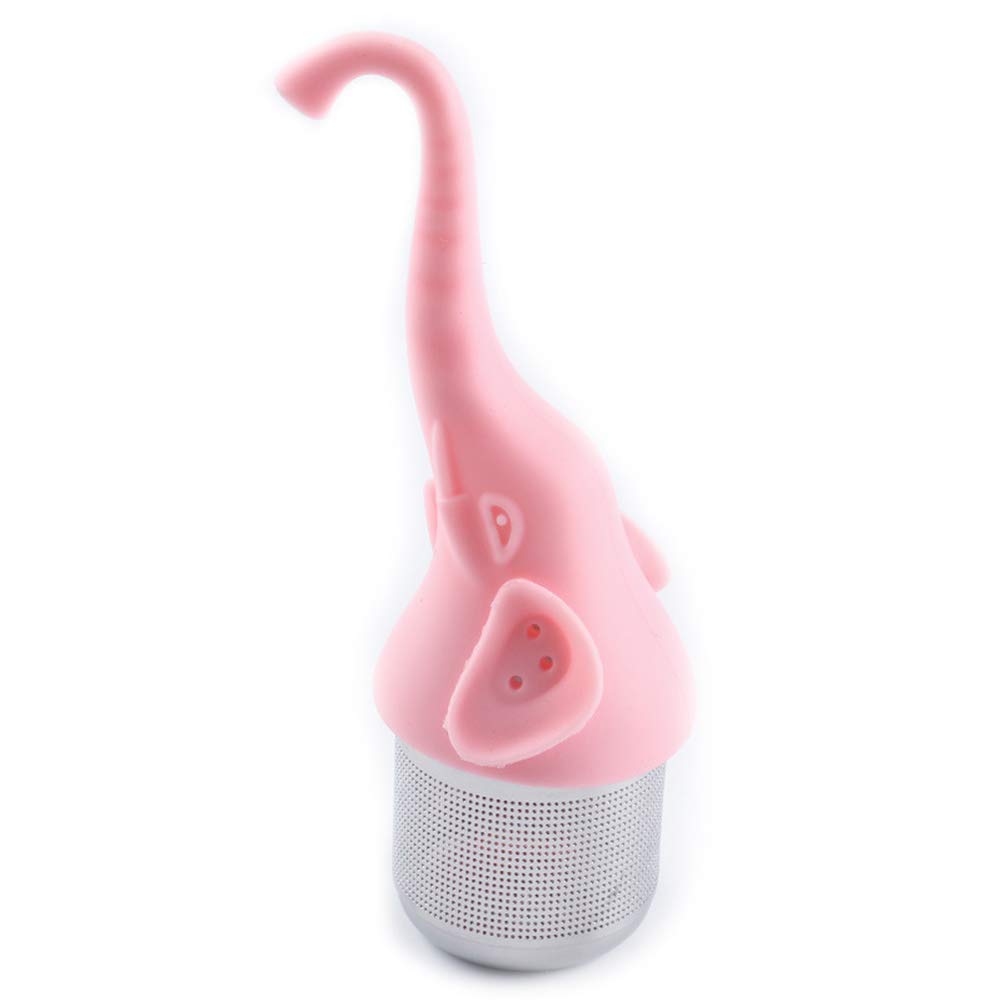Yunnuopromi Diffuseur A The En Silicone Motif Elephant En Acier Inoxydable Red Infuseurs Brassage Et Vinification Maison Napravi Rs