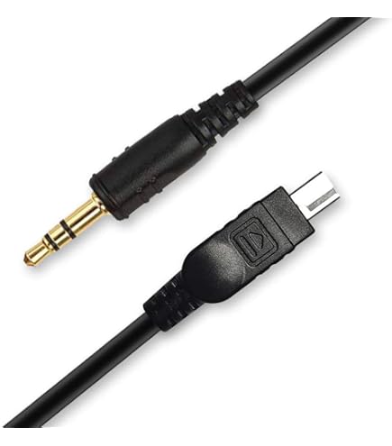 Amazon.com : Camera Shutter Connecting Cable 3.5mm-N3