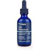Trace Minerals Ionic Selenium Liquid Supplement, 300 mcg, 2 oz, 48 Servings | Ionic liquid form, ConcenTrace full spectrum minerals, Third-party purity verified, Supports bone health, Yeast-free