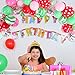 Gejoy Watermelon Balloon Garland Arch Kit Watermelon Foil Balloons with Watermelon Balloons for Watermelon Party Decoration Birthday Party Supplies