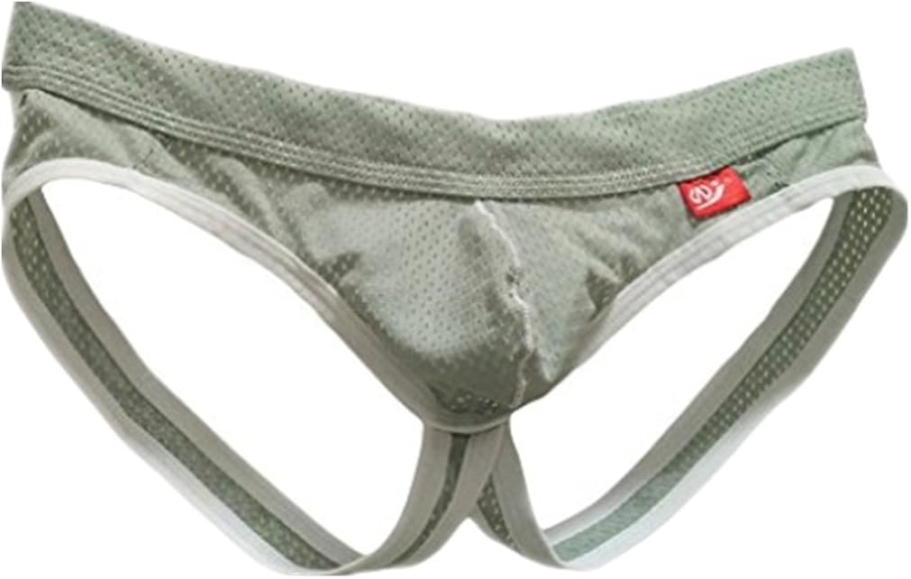 G Sir Men's Low Rise Mesh Thongs Underwear Athletic Supporter