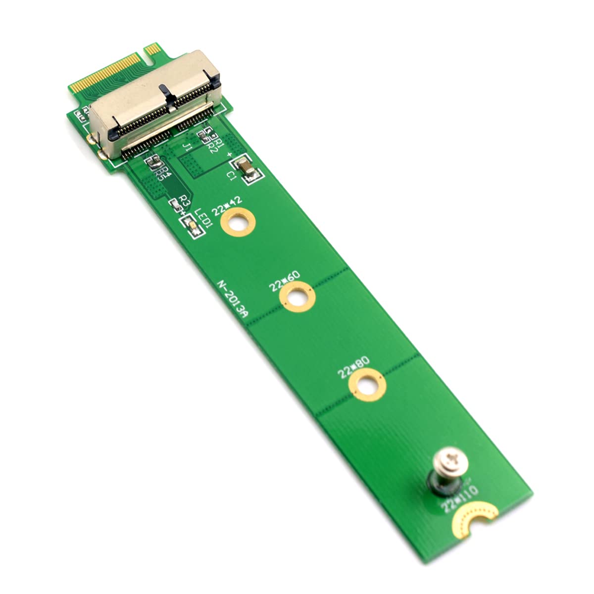 Photo 1 of Cablecc 12+16Pin SSD to NVME M.2 NGFF M-Key for 2013 2014 2015 2016 2017 MacBook SSD