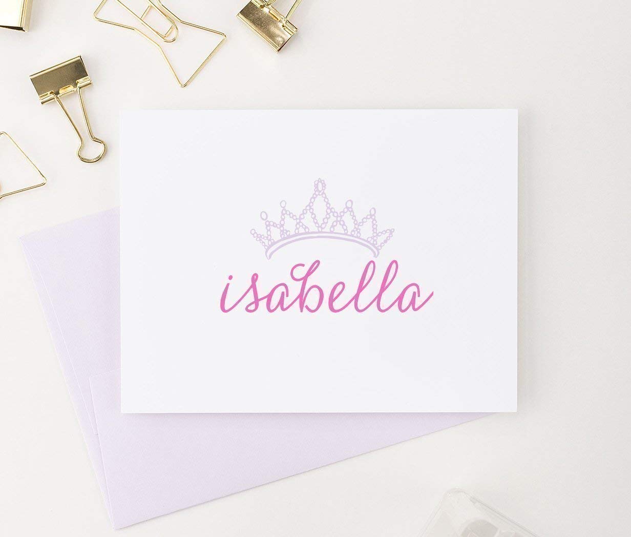 personalized stationery for girls