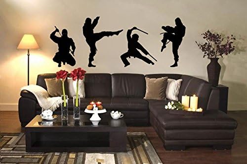 Ninja Set Vinyl Wall Decal Sticker Graphic