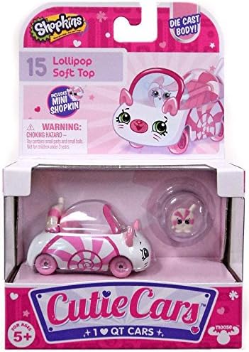 Shopkins Cutie Cars #15 Lollipop Soft Top With Mini Shopkin Exclusive