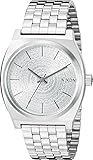 Nixon Men's A0452129 Time Teller Analog Display Japanese Quartz Silver Watch