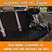 YESYEES Waterproof Dog Car Seat Covers Pet Seat Cover Nonslip Bench Seat Cover Compatible for Middle Seat Belt Fits Most Cars, Trucks and SUVs