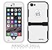 Armour Shell Waterproof Scratch Resistant Protective Case for iPhone 6 Plus - White