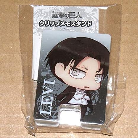 Amazon Co Jp ローソン限定 進撃の巨人 リヴァイ 私服ver メモクリップスタンド 兵長 アクリル クリップ スタンド くりっぷ ホビー 通販