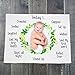 UEJUNBO Swaddle Baby Blanket (Ruler)