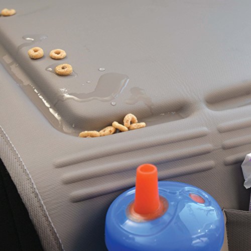 Travel Bug Heavy Duty Infant & Toddler Car Seat Protector for Rear and Forward Facing Baby Car Seats - Grey - Thumbnail 2