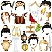BizoeRade Toga Party Photo Booth Props, 27pcs Greek Theme Party Decorations, Roman Party Favors Supplies for Toga Party, Greek Party, Spartans Party, Gladiator Party