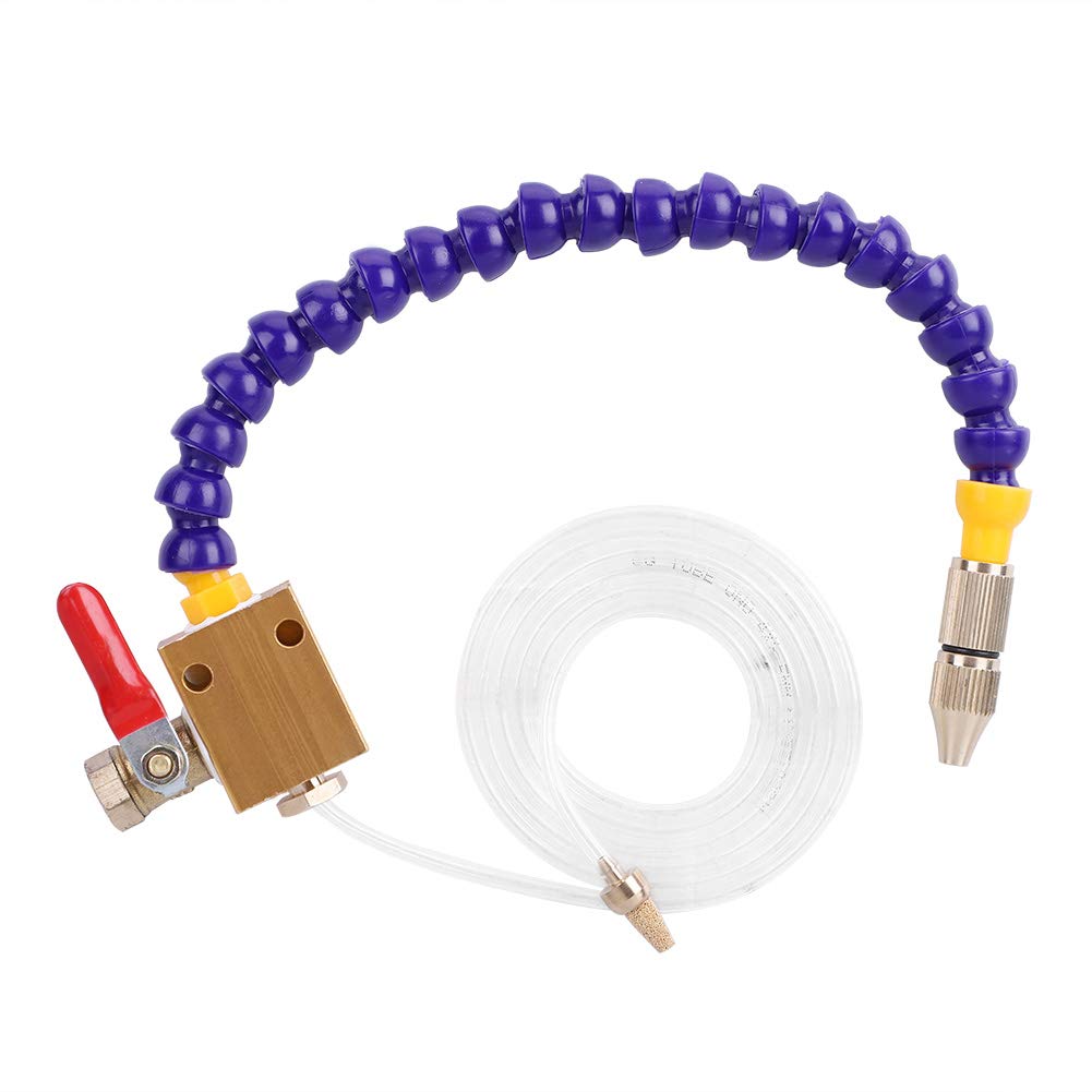 Yosoo Mist Coolant Mist Lubrication System for CNC Lathe Milling Machine Drill (Standard Type)