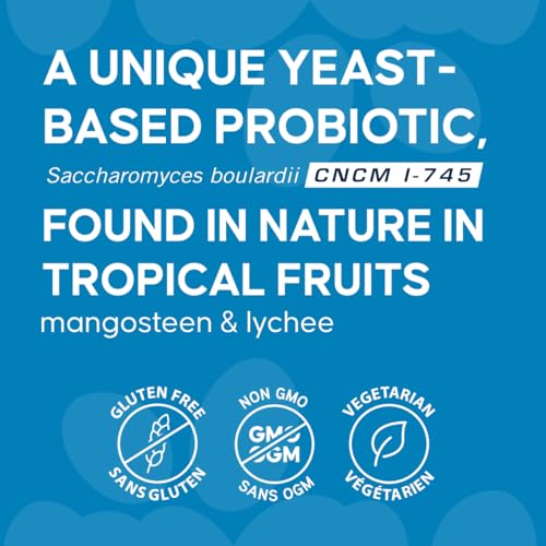 Florastor - Saccharomyces Boulardii CNCM I-745 - Daily All in One Probiotic - Gut Health & Digestive Support - Supports Immune System - The 1 Probiotic in class Worldwide - For Adults & Family 50 caps