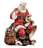 Napco Santa Holding List Figurine