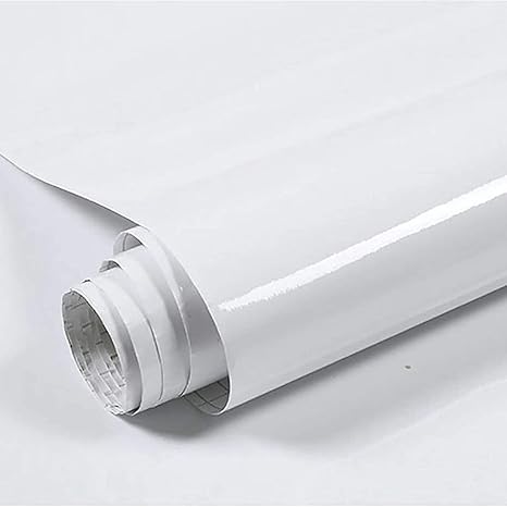 Amazon Loyouve 壁紙シール 45cmx10m クリスタル白い壁紙 単色 つるつる 耐熱 防油 防カビ 高級感 剥がせる中粘度 貼って剥がせて糊残りなし キッチン用 家具 台所 リビング 模様替え 防汚 デコレーション ｄｉｙ ホワイト 壁紙