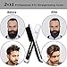 DUEBEL Beard Straightener for Men Beard Straightening Brush Anti Scald Electric Iron Beard Hot Comb Ionic Heated Hair Straightening Irons Heated Comb