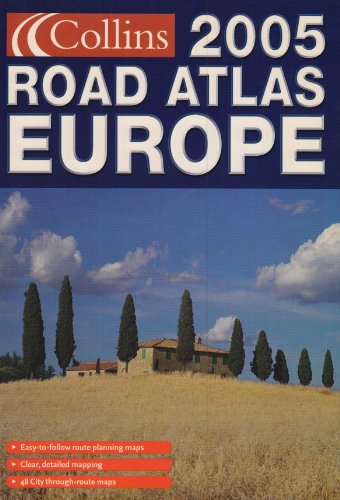 Collins Road Atlas Europe
