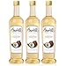 Amoretti Premium Coconut Cream Syrup 750ml 3 Pack