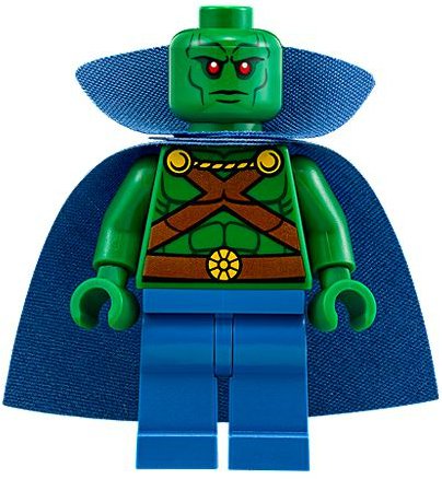 Lego dc martian manhunter minifigure [loose]