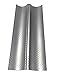 E.P 2PCS Non-stick Perforated Baguette Pan French Bread Mold Wave Loaf, 1 Pack