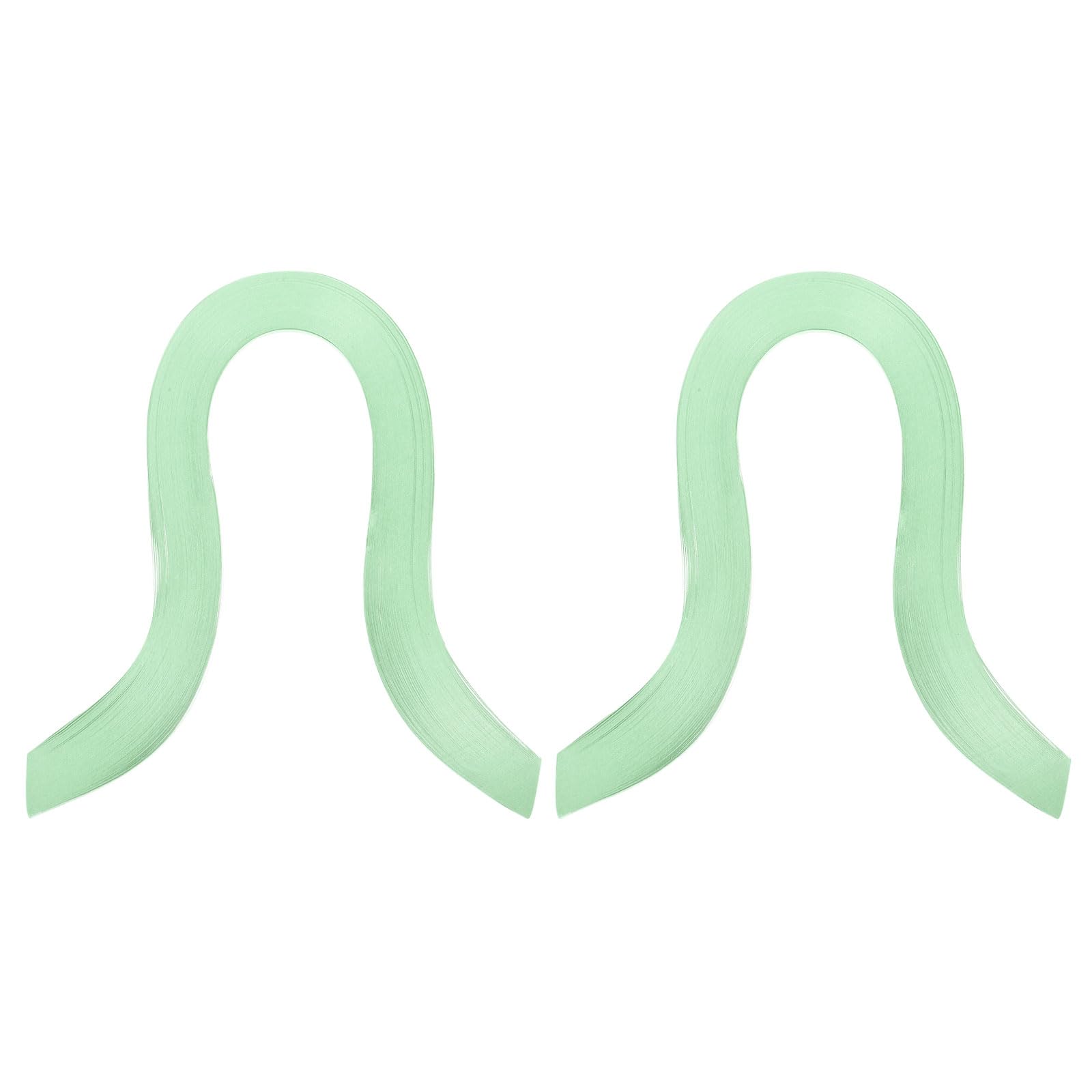 PATIKIL 240pcs Quilling Strips Paper, 3mm x 39cm Origami Paper Quilling Kits for Adults Beginner Art DIY Craft Christmas, Light Green