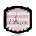 Big Dot of Happiness Paris, Ooh La La - Paris Themed Baby Shower or Birthday Party Tableware Plates, Cups, Napkins - Bundle for 16