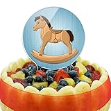 Rocking Horse Cake Top Topper