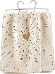 See Primitives by Kathy Love Arrows Cotton LOL Towel Details