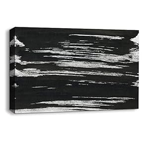 Canvas Wall Art Abstract Ink Feature...