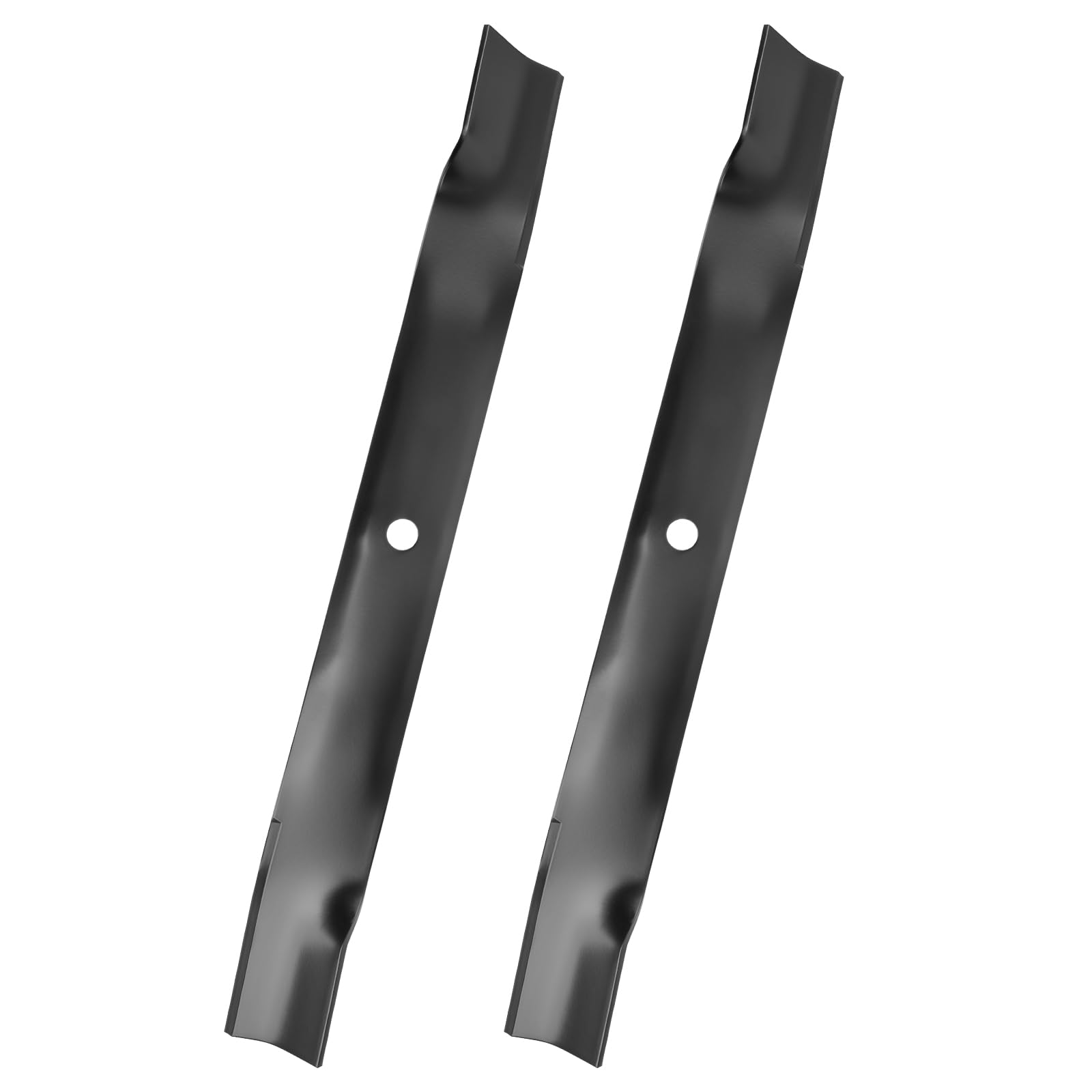 Photo 1 of 131-3939-03 Mower Blades Fit for T oro TimeCutter SS4200 4225 4250 Riding Mower with 42 Inch Deck, Replace 131-3939-03P, High Lift Blades Compatible with Ex Mark Quest S eries Zero Turn Mower, 2 Pack