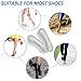 Leather Heel Grips Heel Liners Heel Shoe Inserts Unisex Abrasion & Blister Resistant Adhesive Heel liners-10 Pieces