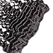 Unice Hair Icenu Series 8A Brazilian Deep Wave Virgin Hair 13x4 Lace Frontal with Bundles 100% Unprocessed Human Hair Extensions Natural Color (18 20 22+16, Frontal)