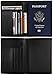 Travelambo RFID Blocking Genuine Leather Passport Holder Wallet in 7 Colors