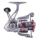 Cadence Spinning Reel, CS7 Strong Aluminum Frame Fishing Reel with 10 Durable & Corrosion Resistant Bearings for Saltwater or Freshwater,Super Smooth Powerful Reel with 29LBs Max Drag 6.2:1 Spin Reel