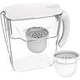 Clearly Filtered Water Pitcher with Filter + Additional Replacement Filter