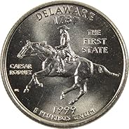 1999 P Delaware State Quarter BU Uncirculated Clad 25c Coin