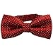 BAICFQUK Dog Bow Ties, Adjustable Bow tie, Fashion Accessories Collars for Pets Dog Cat